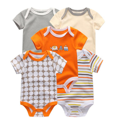 5 Pieces Baby Body suits