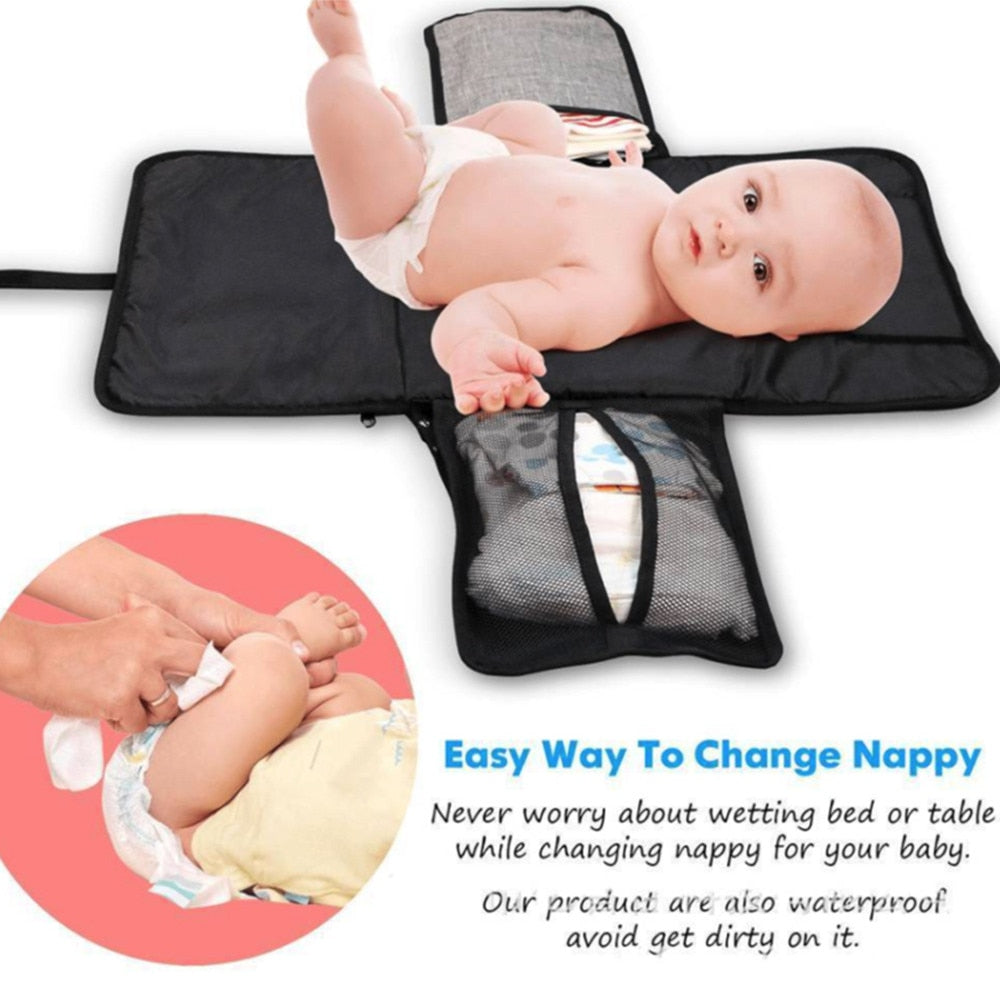 3 In 1 Waterproof Baby’s Changing Pad
