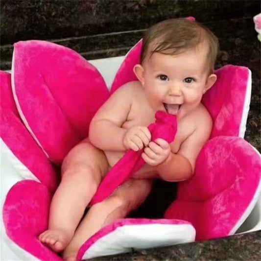 Foldable Flower Shaped Baby Bathtub