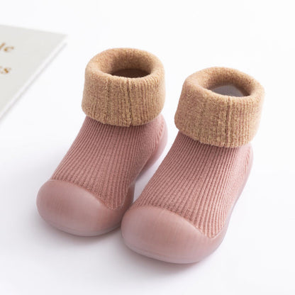 Anti-Slip Winter Baby Shoes With Warm Socks
